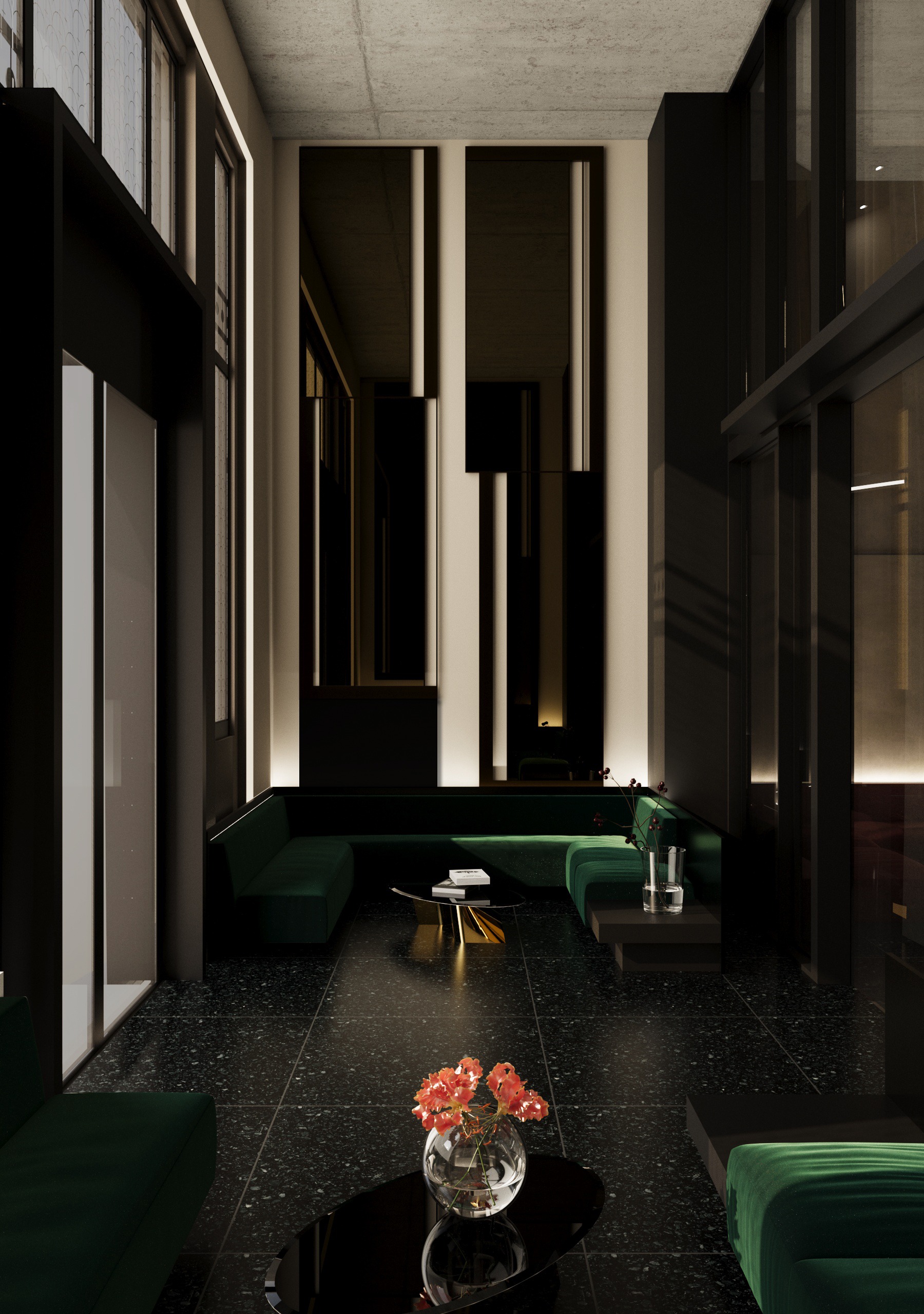 Hall - Breda Suites Hotel Milano